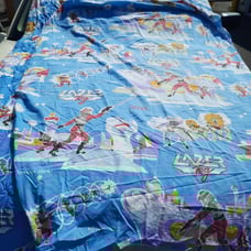 1980s Lazer Tag bed set