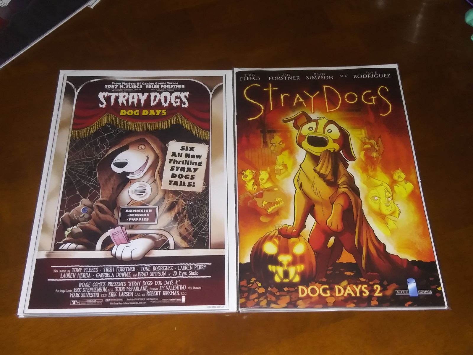 STRAY DOGS DOG DAYS #1-2 CVR B HORROR MOVIE SET