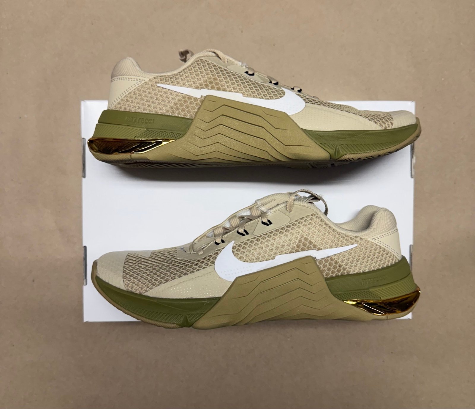 Nike Metcon 7 by you men’s size 7 weightlifting training CrossFit shoes!