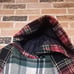 Vintage Multi Plaid Wool Hooded Cape - One Size