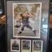 Seattle Seahawks Russell Wilson Framed Photo And Trading Cards 12 X 16