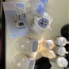 breast pump and supplies