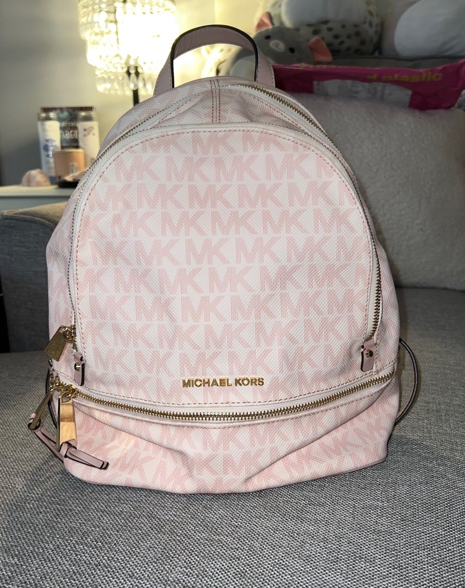 RARE Pink Michael Kors backpack
