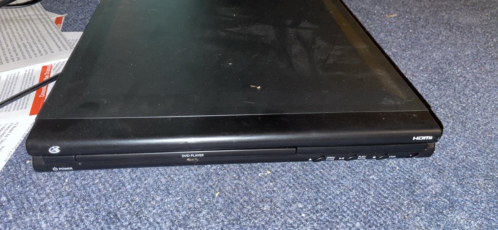 GPX dvd player