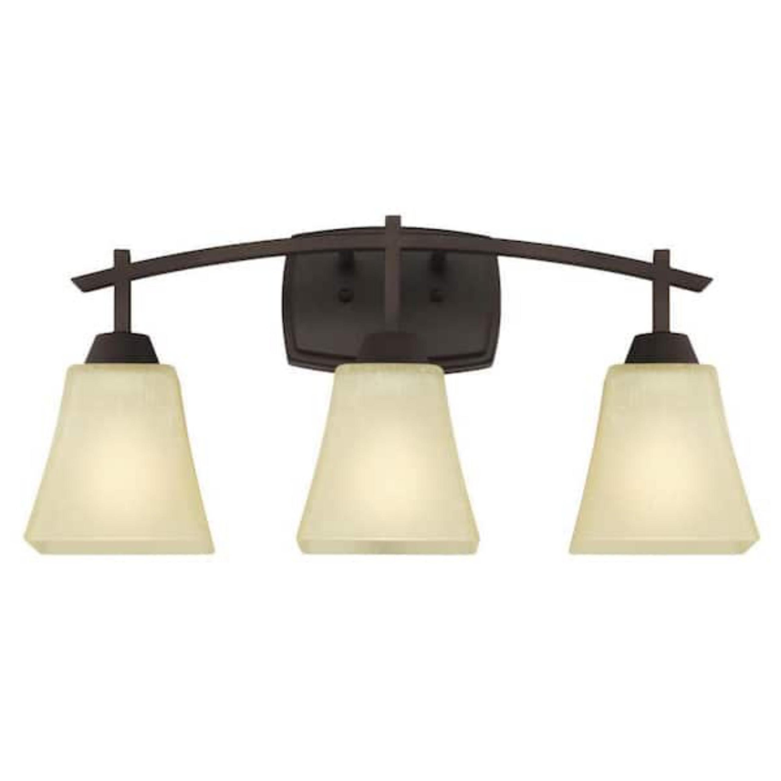 Westinghouse Midori 3-Light Oil Rubbed Bronze Wall Mount Bath Light (L921)