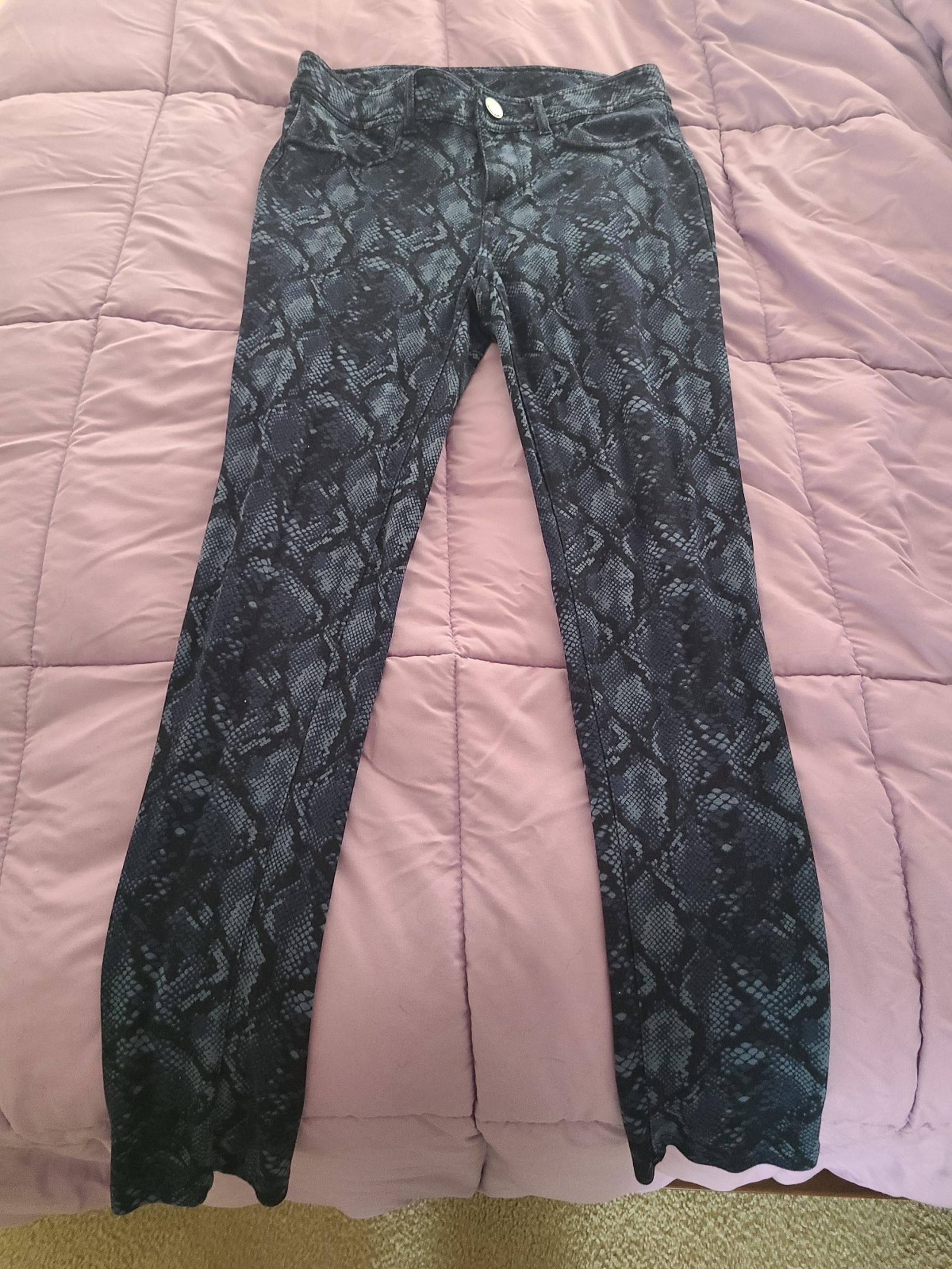Snakeskin Jeggings