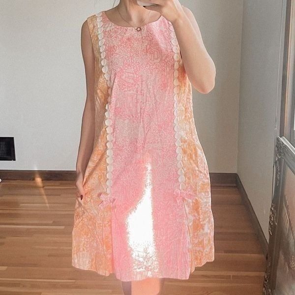 Lilly Pulitzer Tenley Shift Bow Dress Size 12