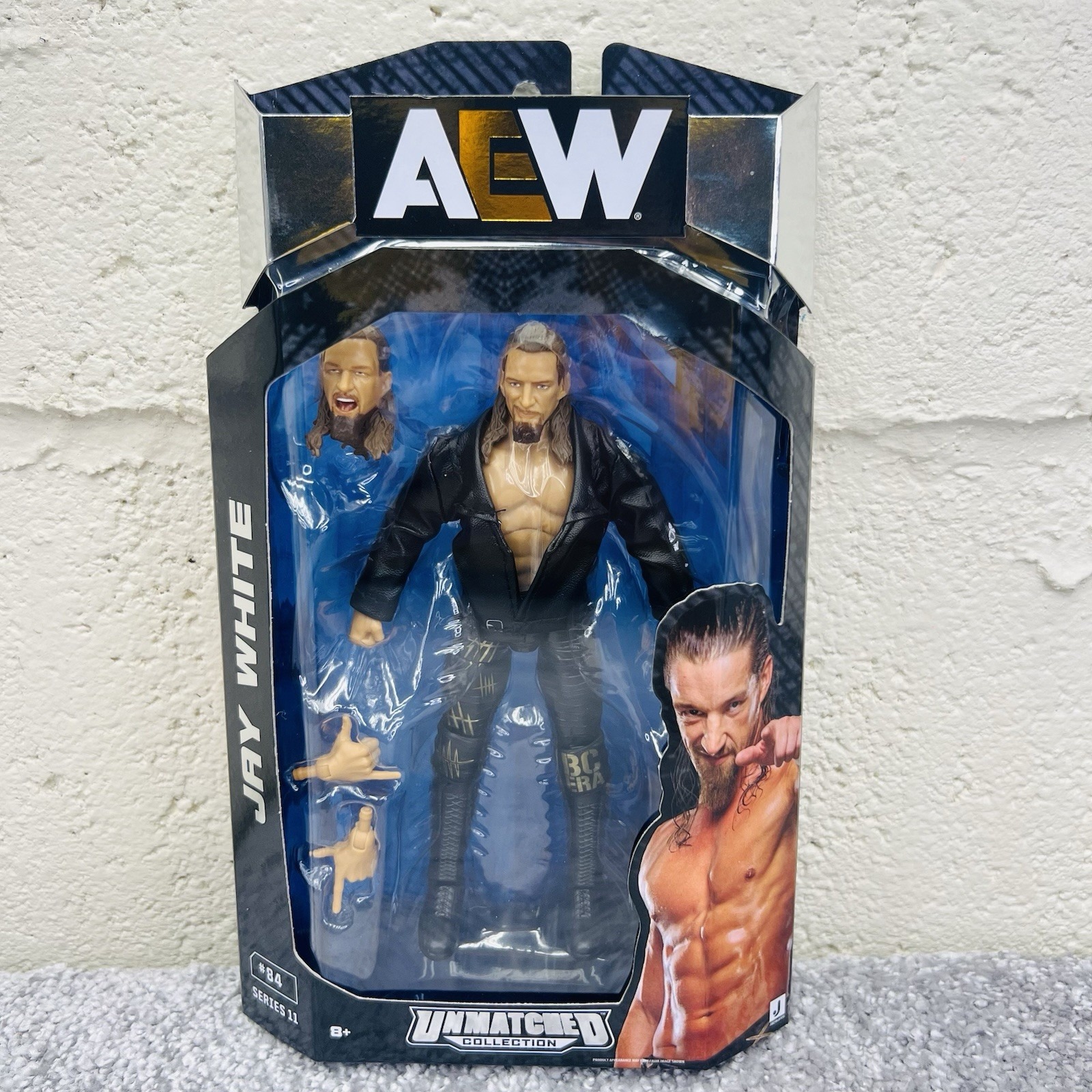 Jay White - AEW Unmatched Series 11 Jazwares Toy Wrestling Action Figure