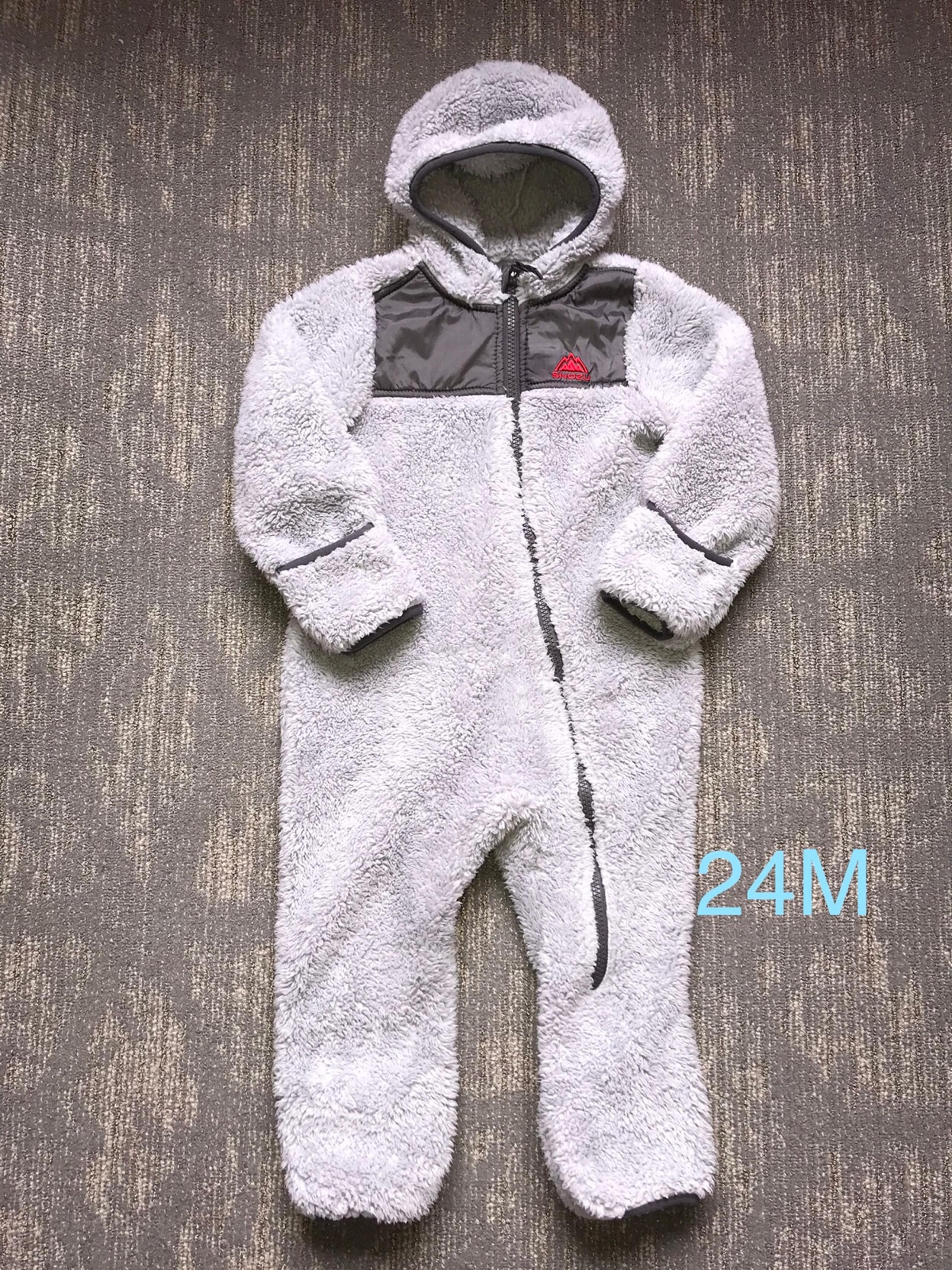 Snozu Sherpa Fleece Snowsuit Size 24 Months