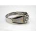 Vintage Men's 925 Sterling Cubic Zirconia Size 12