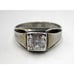 Vintage Men's 925 Sterling Cubic Zirconia Size 12