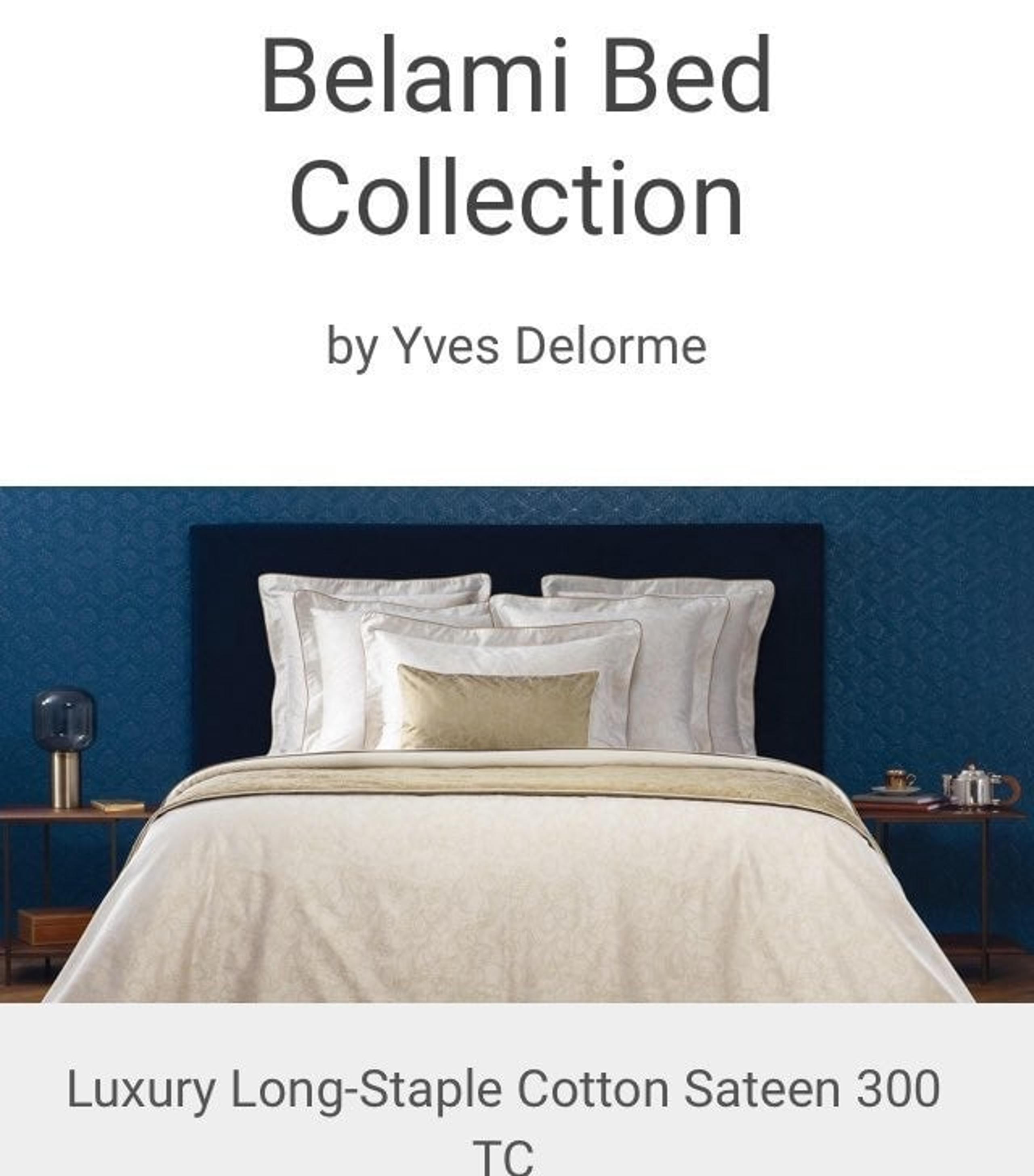 Belami Queen Sheet Set By Yves Delorme