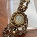 Rare Nastrik Gold Filled Chain Women's Wristwatch Manual Wind
