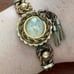 Rare Nastrik Gold Filled Chain Women's Wristwatch Manual Wind