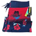 Burnside Mens Blue Red Tropical Board Shorts Pockets Swimwear Sz 32 NWT