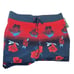 Burnside Mens Blue Red Tropical Board Shorts Pockets Swimwear Sz 32 NWT
