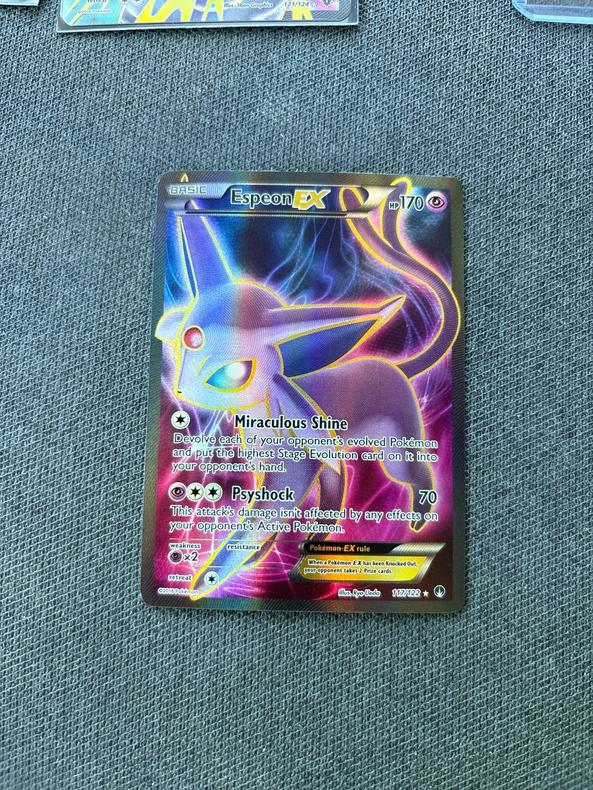 Pokemon espeon ex breakpoint 117/122