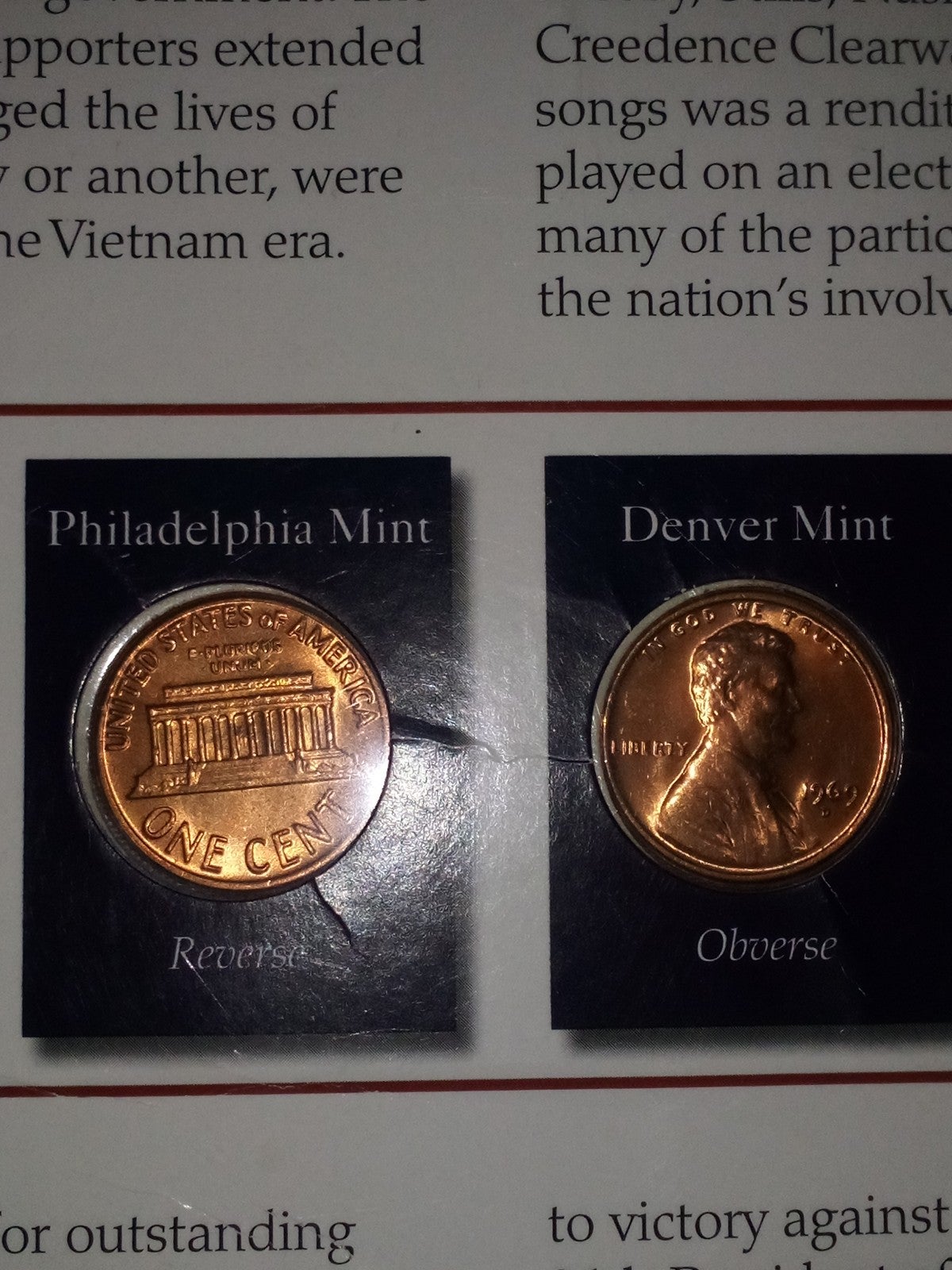 Error coin,1969 special mint set stil in packaging D andP mint