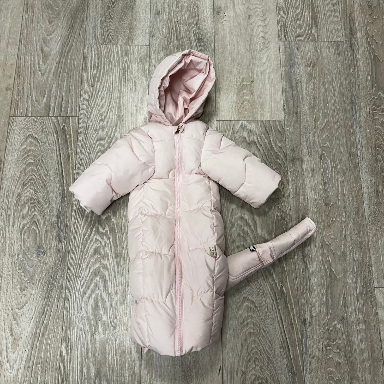 Murmur Bear pink snowsuit