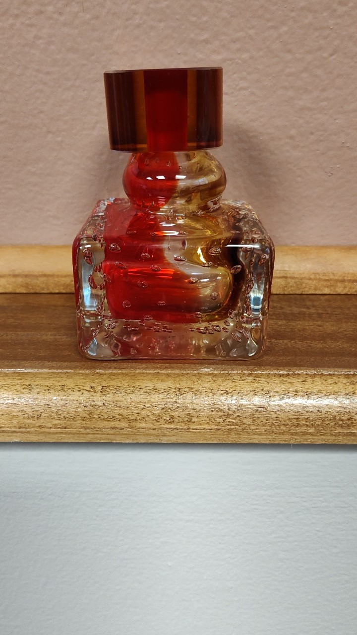 New! Murano Glassware Perfume Bottle