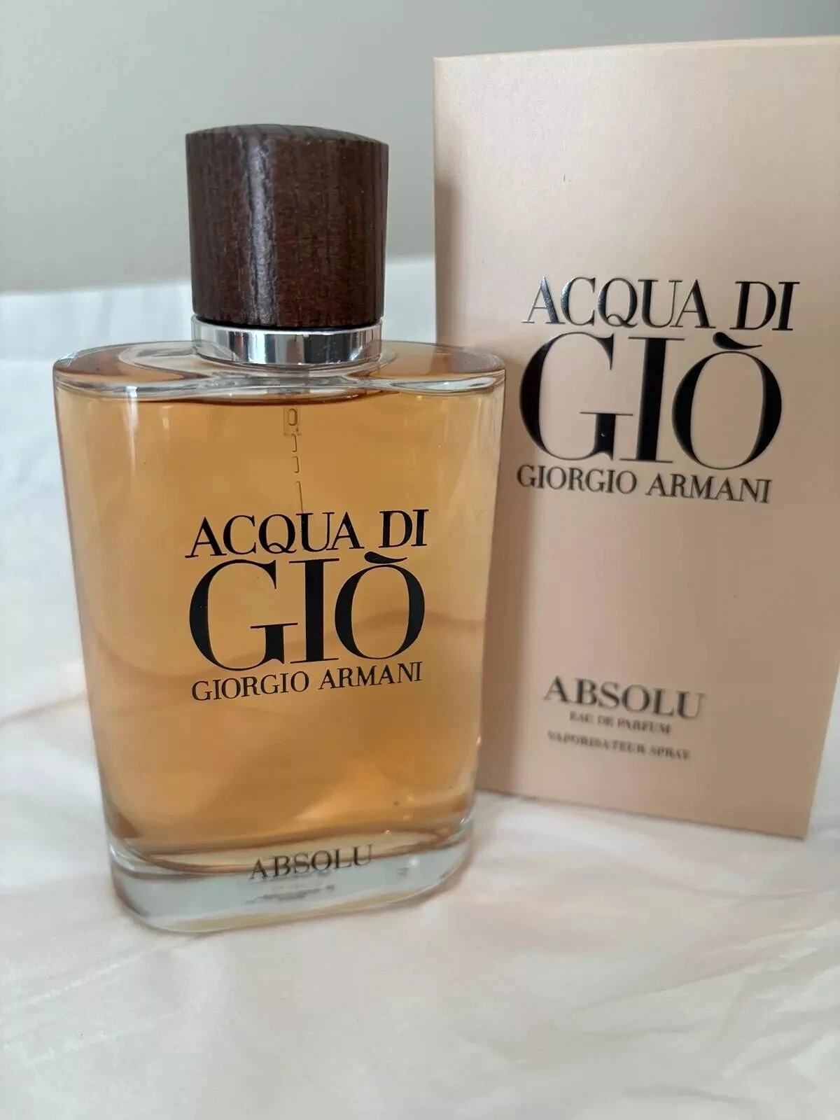 Giorgio Armani Acqua Di Gio Absolu Eau de Parfum Spray for Men – 4.2 oz