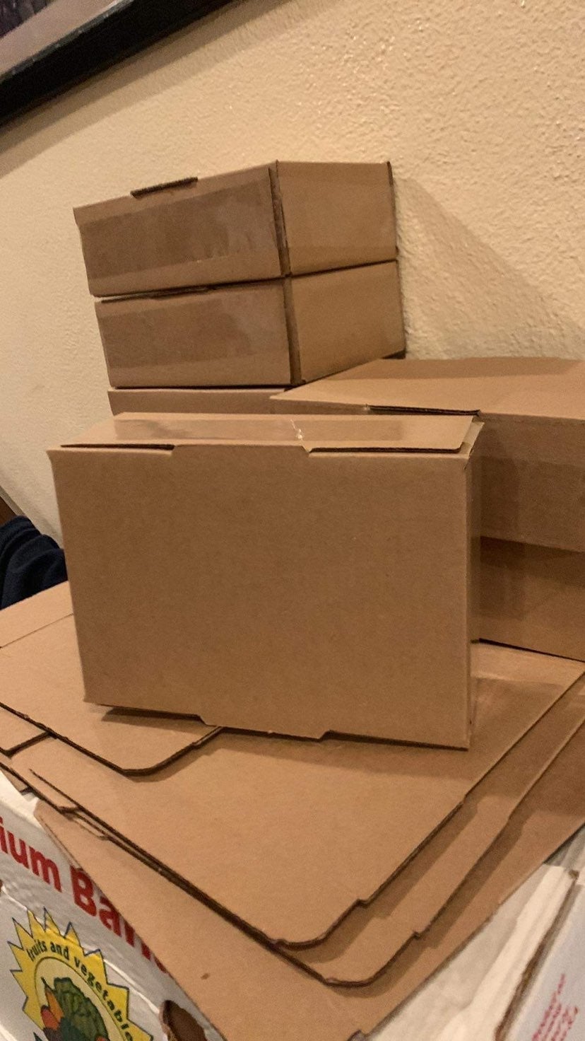 9x6x3 12x10x3 brown security boxes! WHOLESALE 2000 boxes!