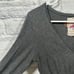 Johnny Was JWLA Grey Long Sleeve Floral Embroidered Gray Dress Size Small