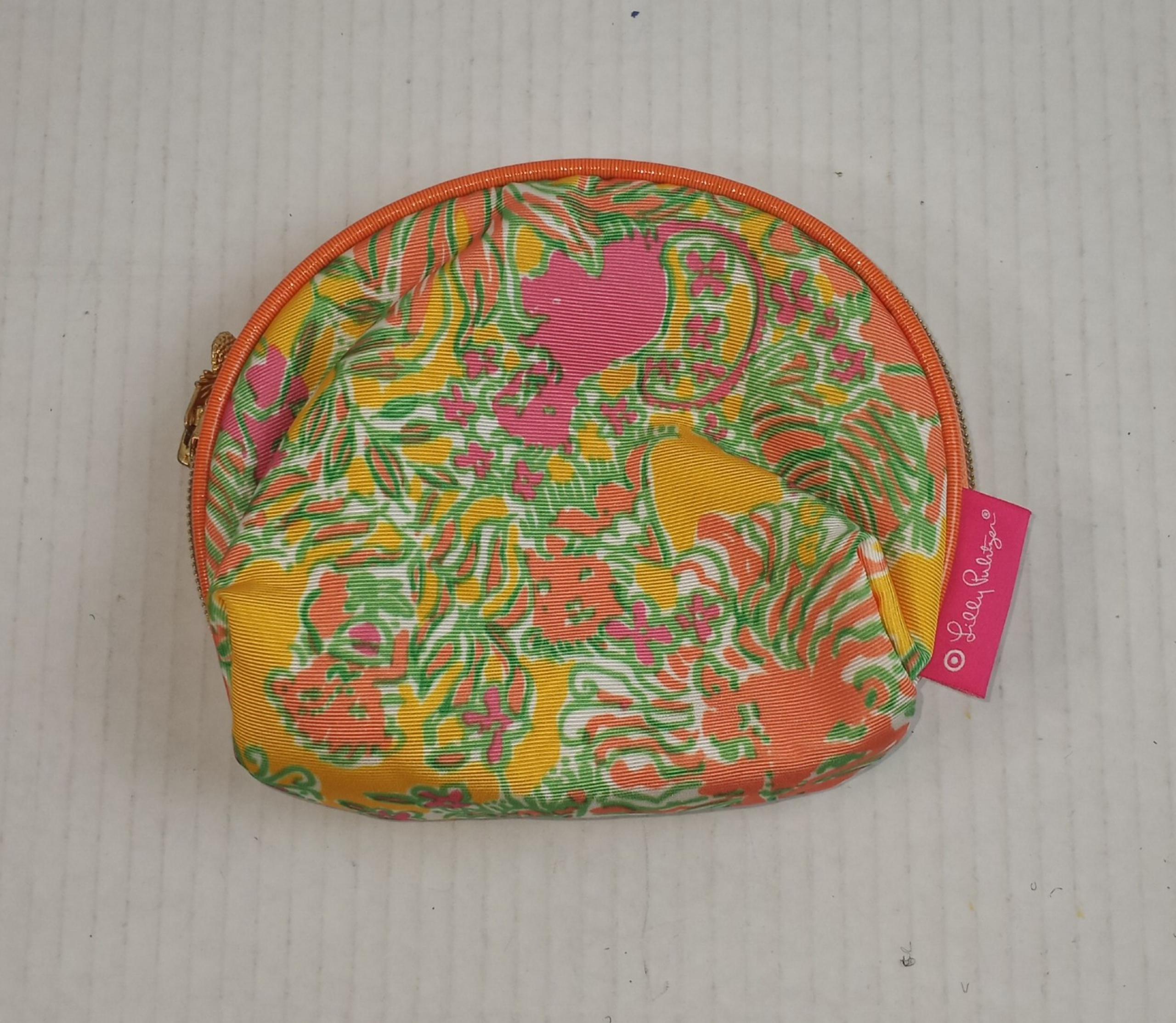 Lilly Pulitzer x Target Multicolor Cosmetic Makeup Beauty Bag