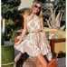 ZARA BLOGGER FAVE!!! Mini Dress with Flounced Hem NWT (L)