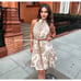 ZARA BLOGGER FAVE!!! Mini Dress with Flounced Hem NWT (L)