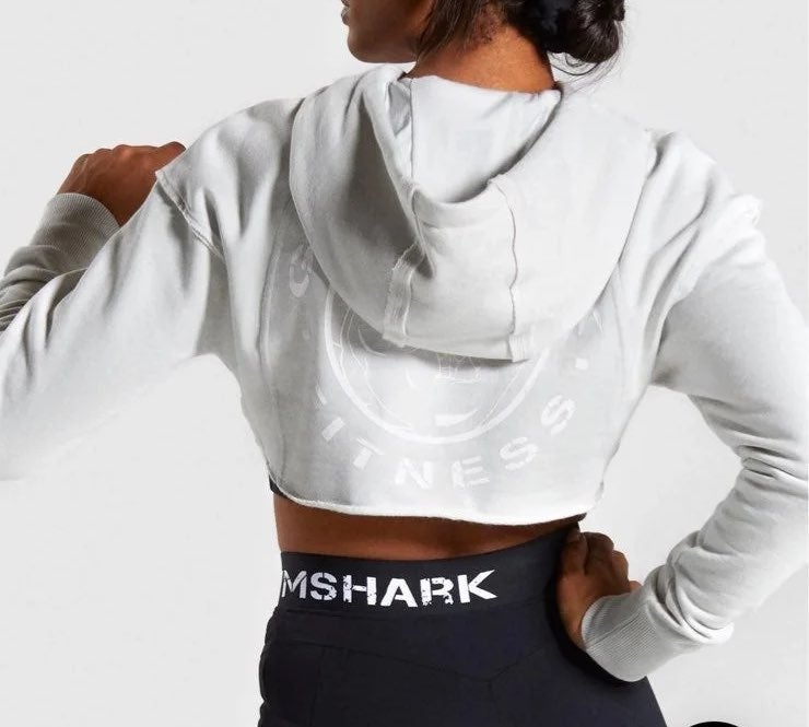 GYMSHARK Legacy Super Cropped Hoodie