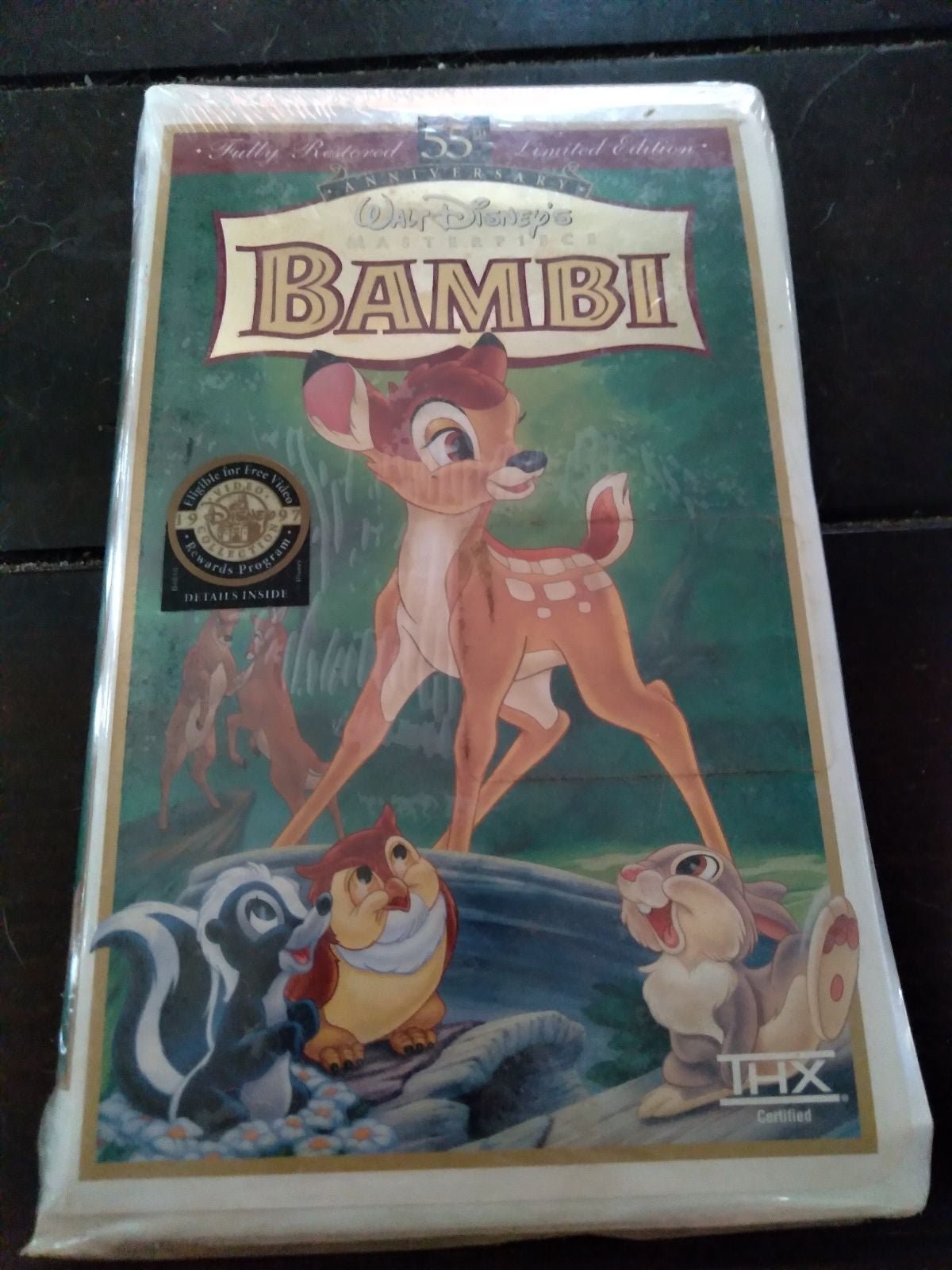 VHS Bambi 55th Anniversary sealed