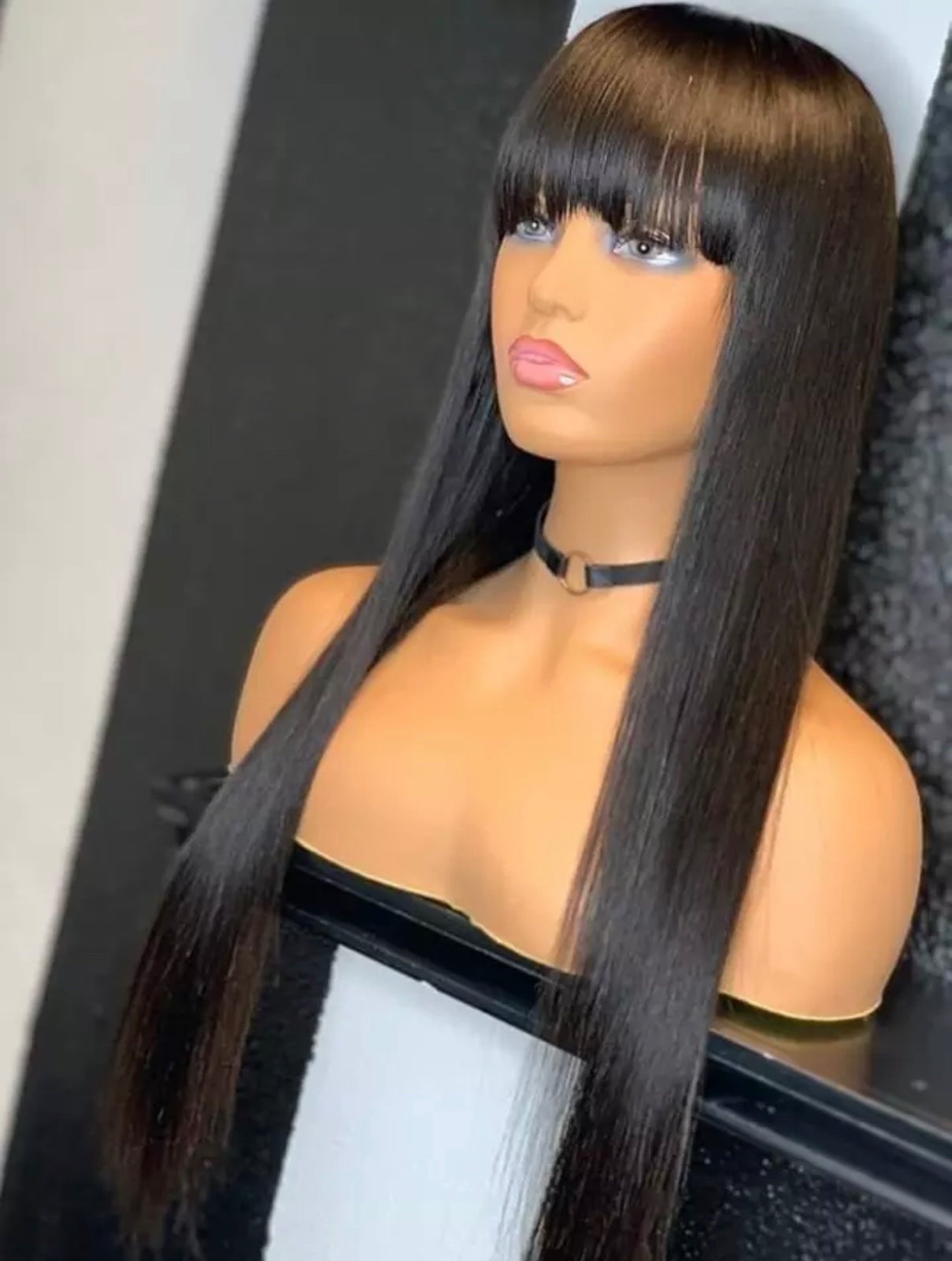 Chinese Bangs Wig