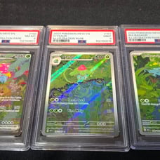 PSA 8 & 9 Pokemon Venusaur Evolution Line