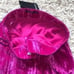 Nasty Gal Collection Hot Pink Velvety & Shimmer High Waisted Wide Leg Pants Sz 4