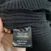 Love Token Gray Cold Shoulder Turtleneck Cashmere Blend Sweater, Size S