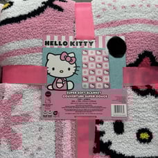 Hello kitty twin blanket