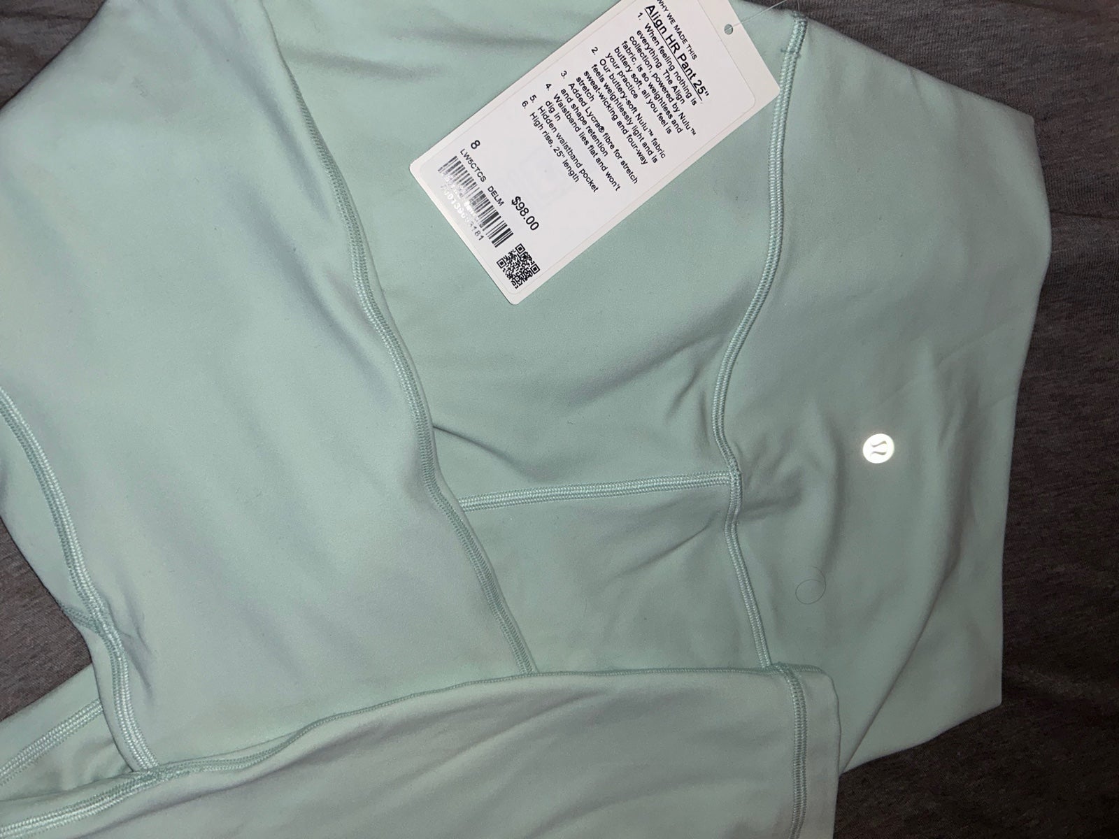 Mint Lululemon Align Leggings