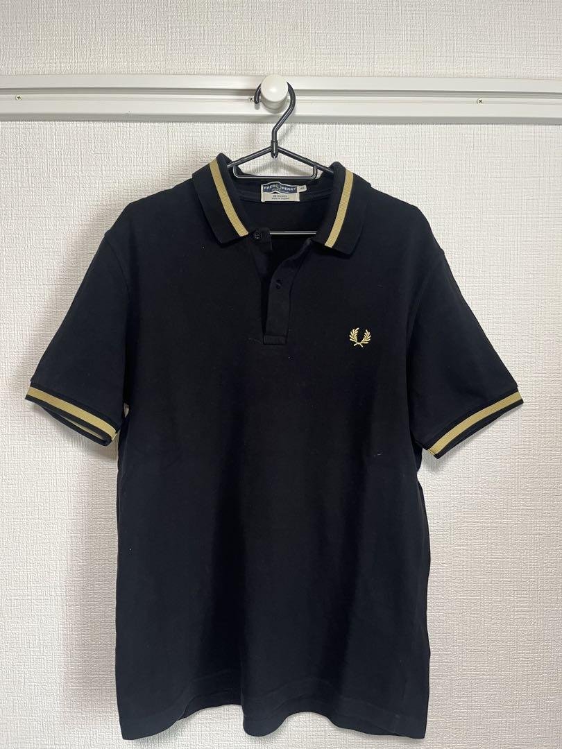 FRED PERRY Polo Shirt 40 Black