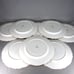 Spode Copeland Gobelin 8 Dinner Plates Pastoral Farm Scene w/ Cows Sheep & Birds