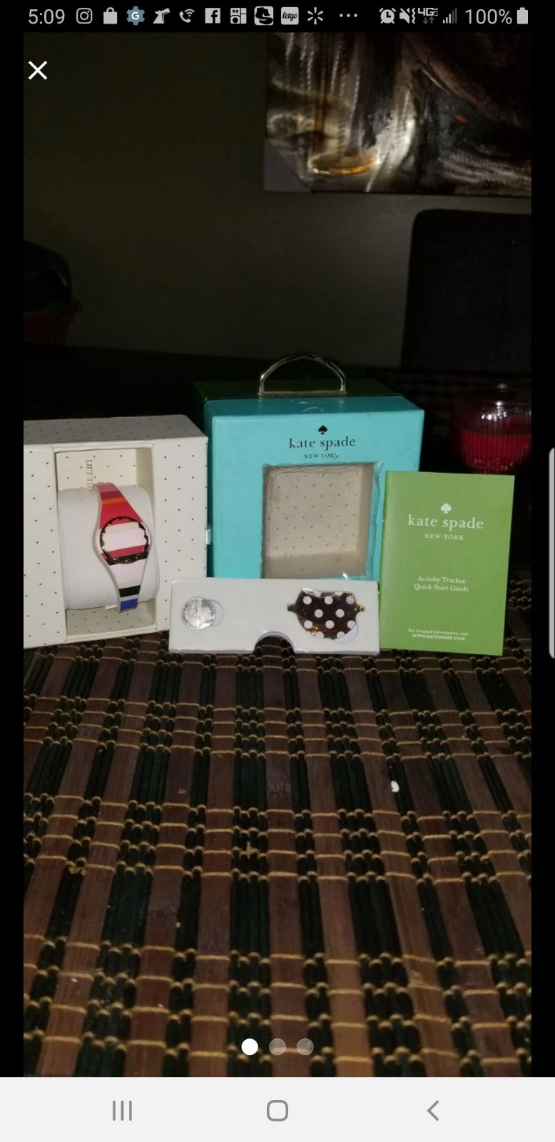 Kate Spade Activity/Sleep Tracker