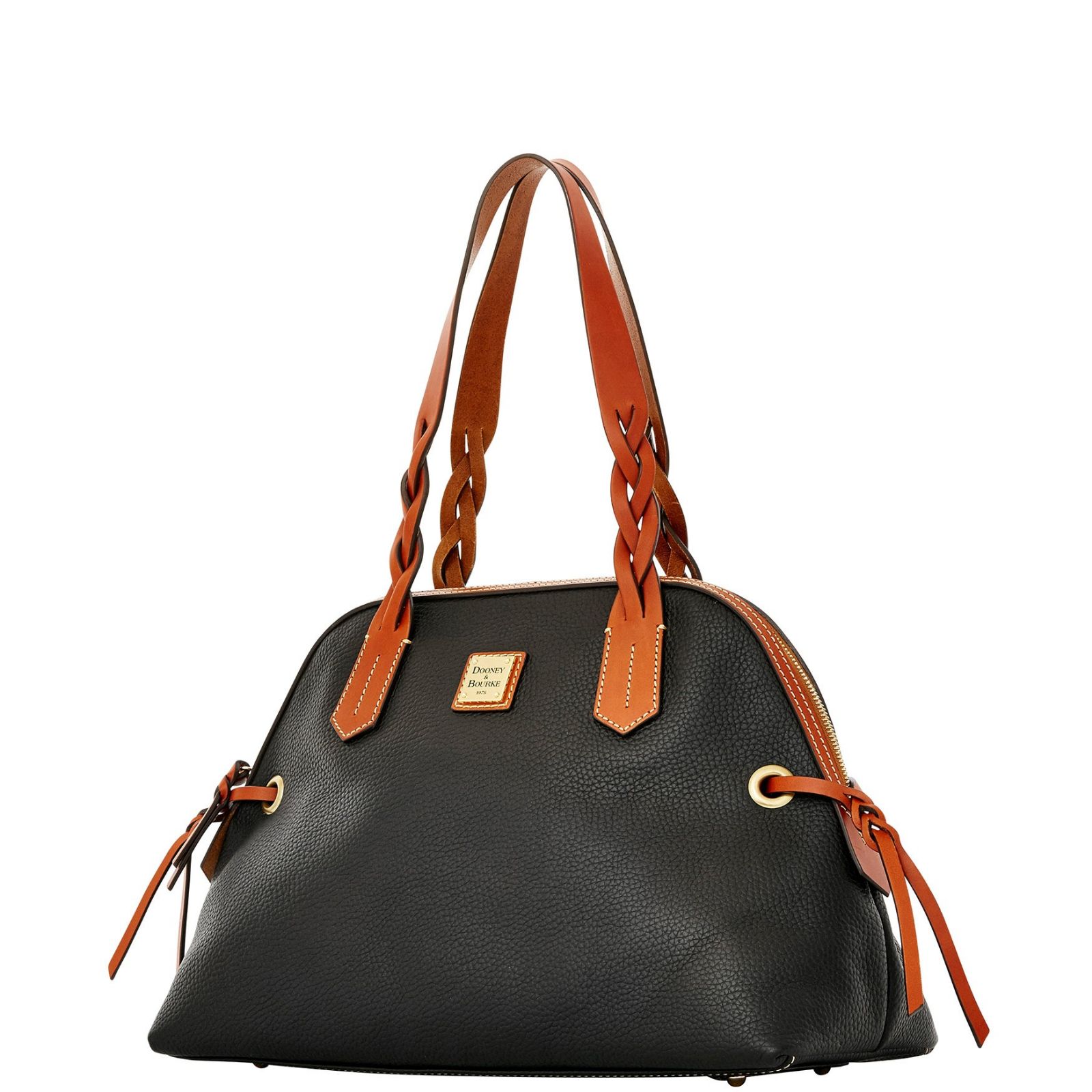 Dooney & Bourke Dome Satchel Leather *NW