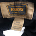 Big And Tall Men’s Foundry Black Denim Jacket SZ 3XLT