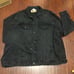 Big And Tall Men’s Foundry Black Denim Jacket SZ 3XLT