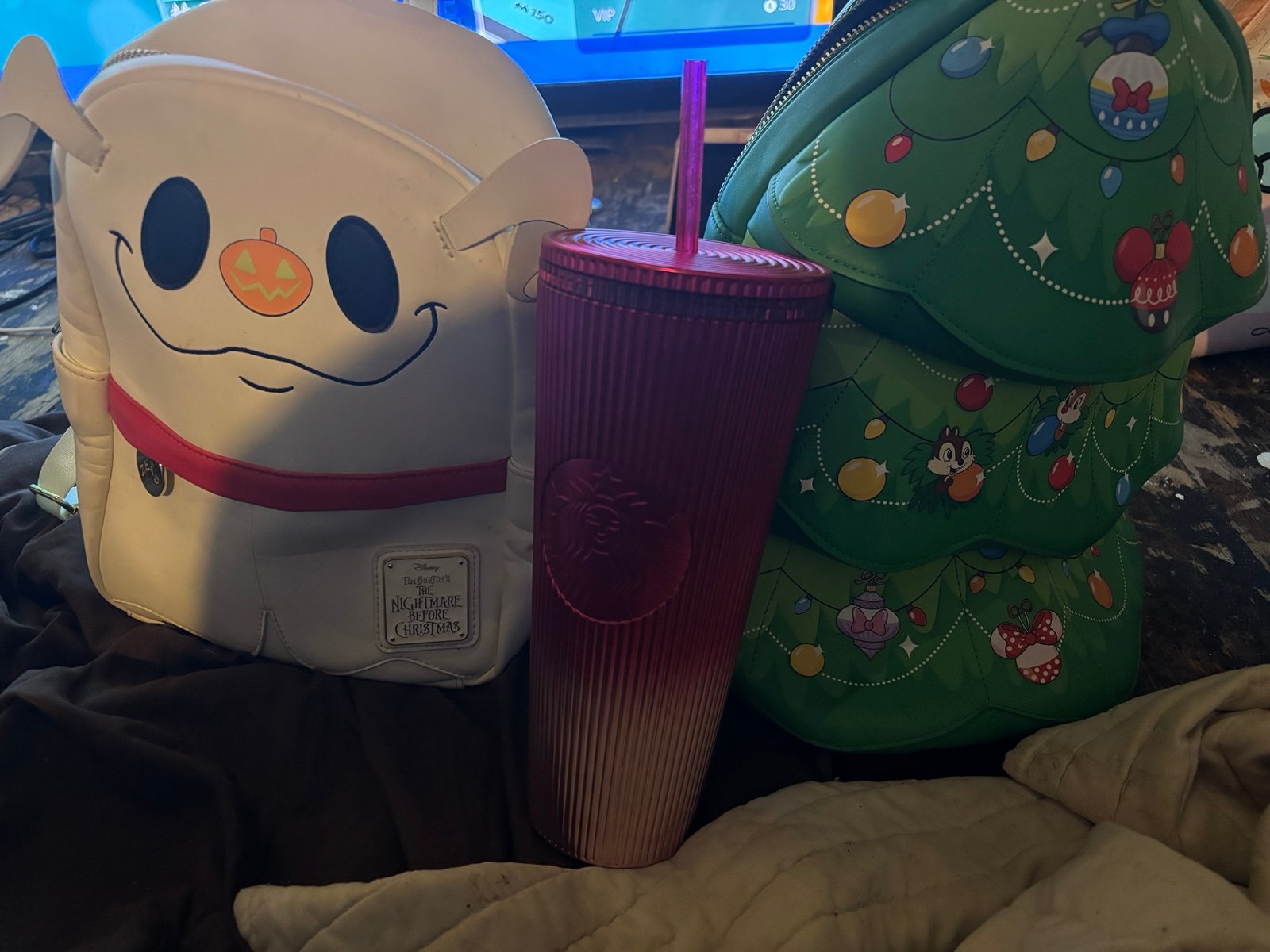 Loungefly Zero & Chip n dale bags