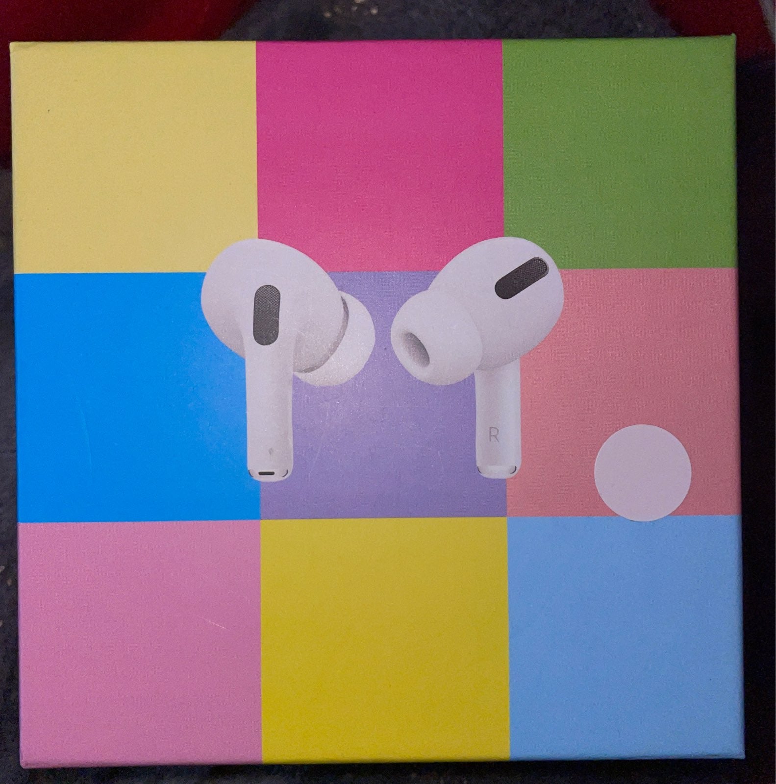 White Airpods Pro