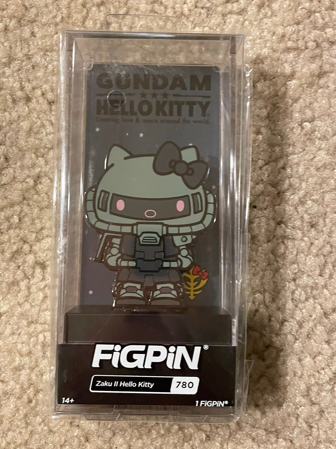 NYCC 2021 FigPin Zaku II Hello Kitty LE 1500
