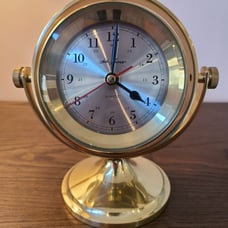 Seth Thomas Schooner Vintage Desk Clock