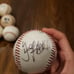 Signed baseballs