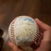 Signed baseballs